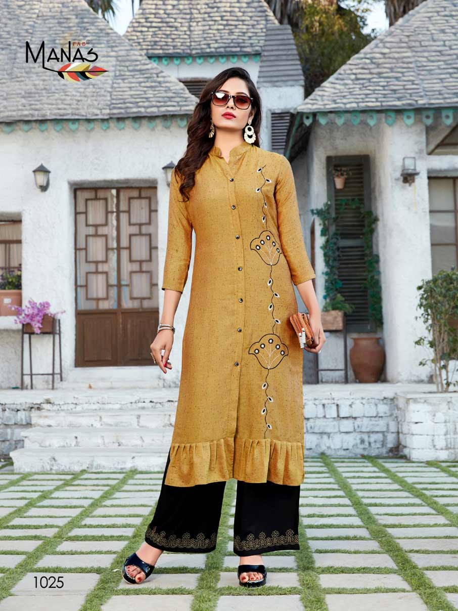 Manas Anishka Vol-4 Black Magic Kurti Sets Manas Anishka Vol-4 Black Magic Kurti Sets